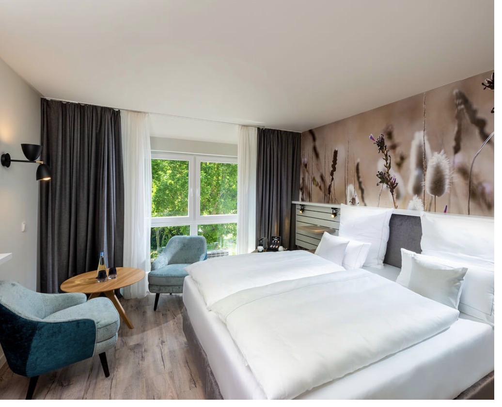 Luxury Beauty Boutique — Nordic Room — Garden View